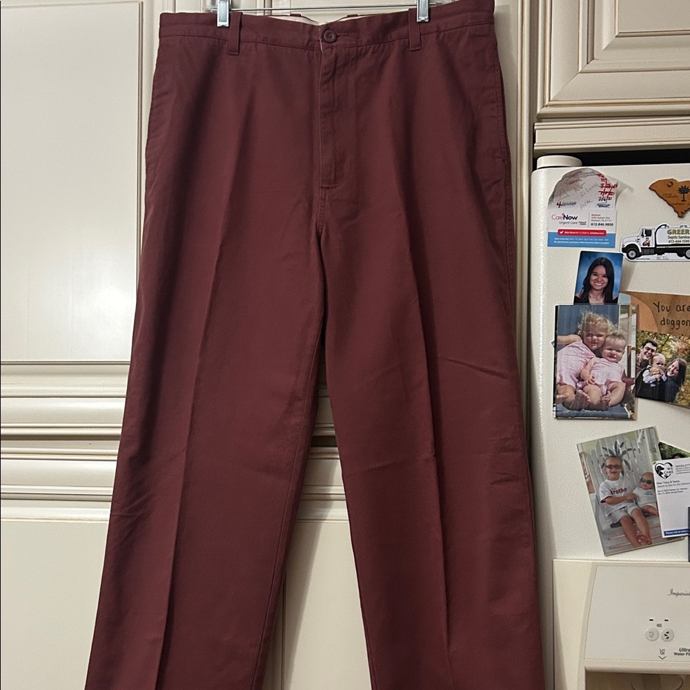 Sonoma Men's Burgundy Chinos